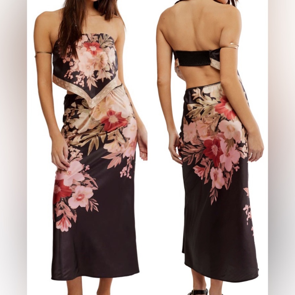 Free People Fabian Midi Skirt Set